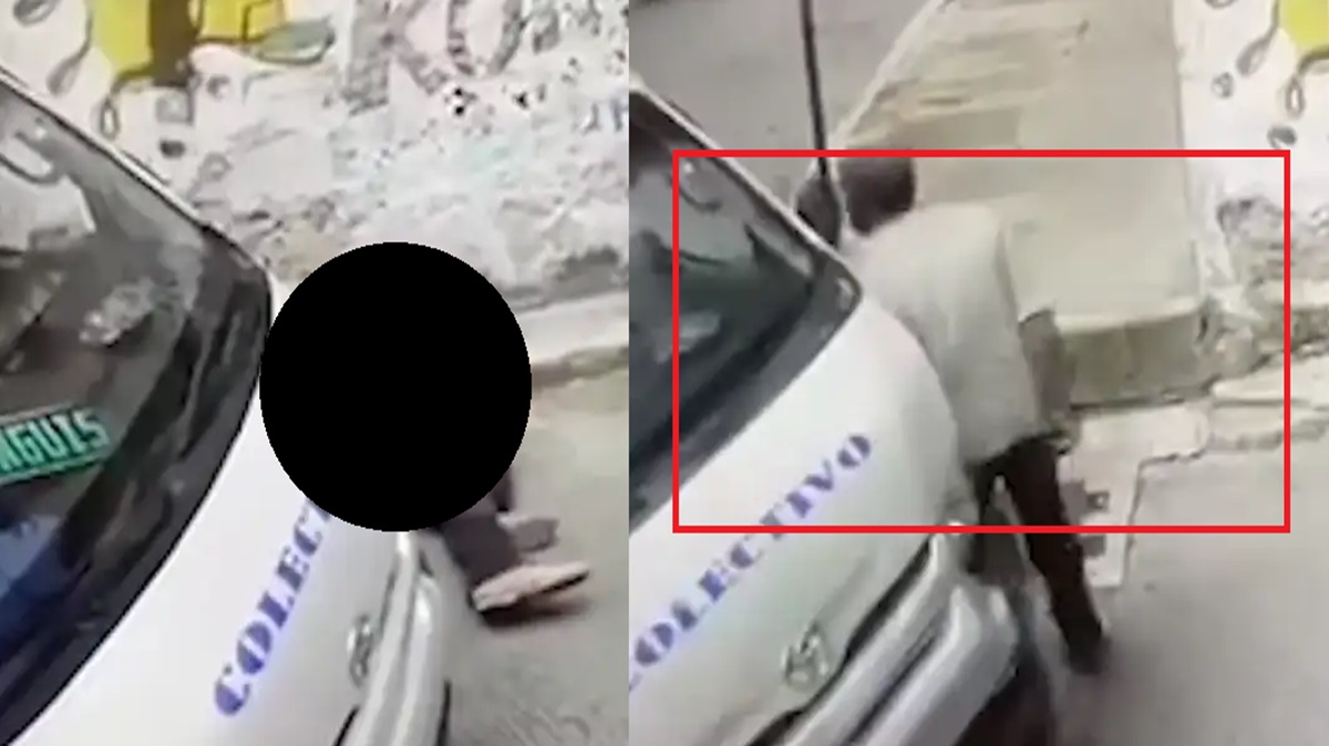 Irresponsabilidad al volante: chofer de transporte público se da a la fuga tras atropellar a un peatón