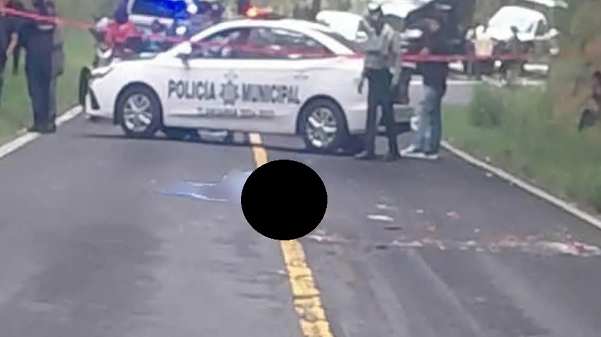 Tragedia en la carretera federal México-Puebla: Motociclista fallece en Tlahuapan; reportan un lesionado de gravedad