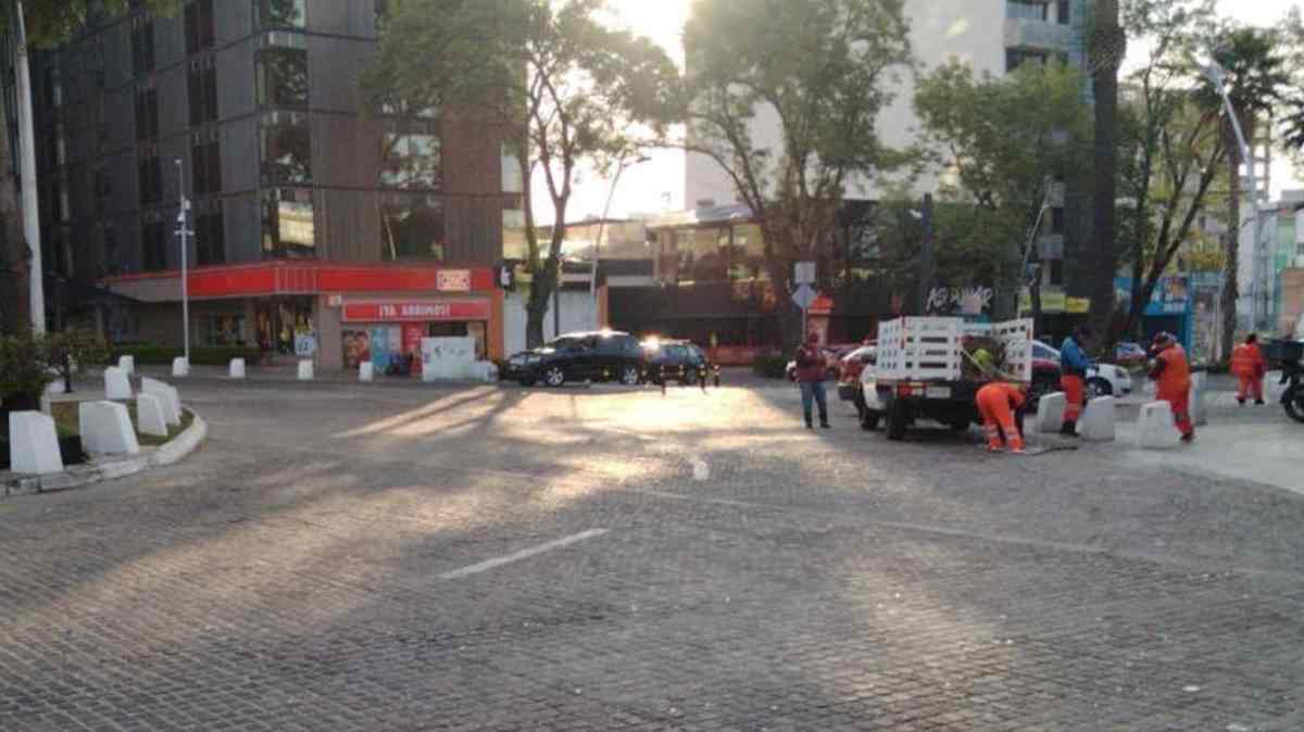 Tras los festejos por el triunfo de México, despliegan operativo de limpieza en el Centro Histórico