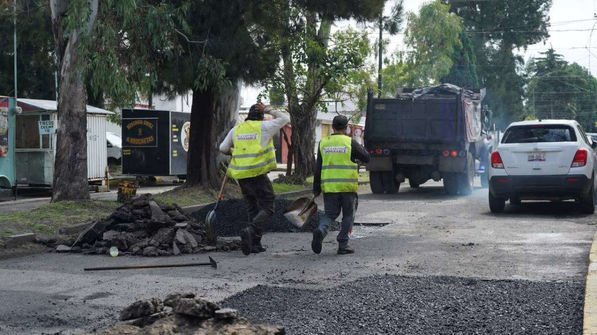 Pepe Chedraui supervisa “Bacheando Puebla”; el programa permanente busca mejorar la seguridad vial en la capital