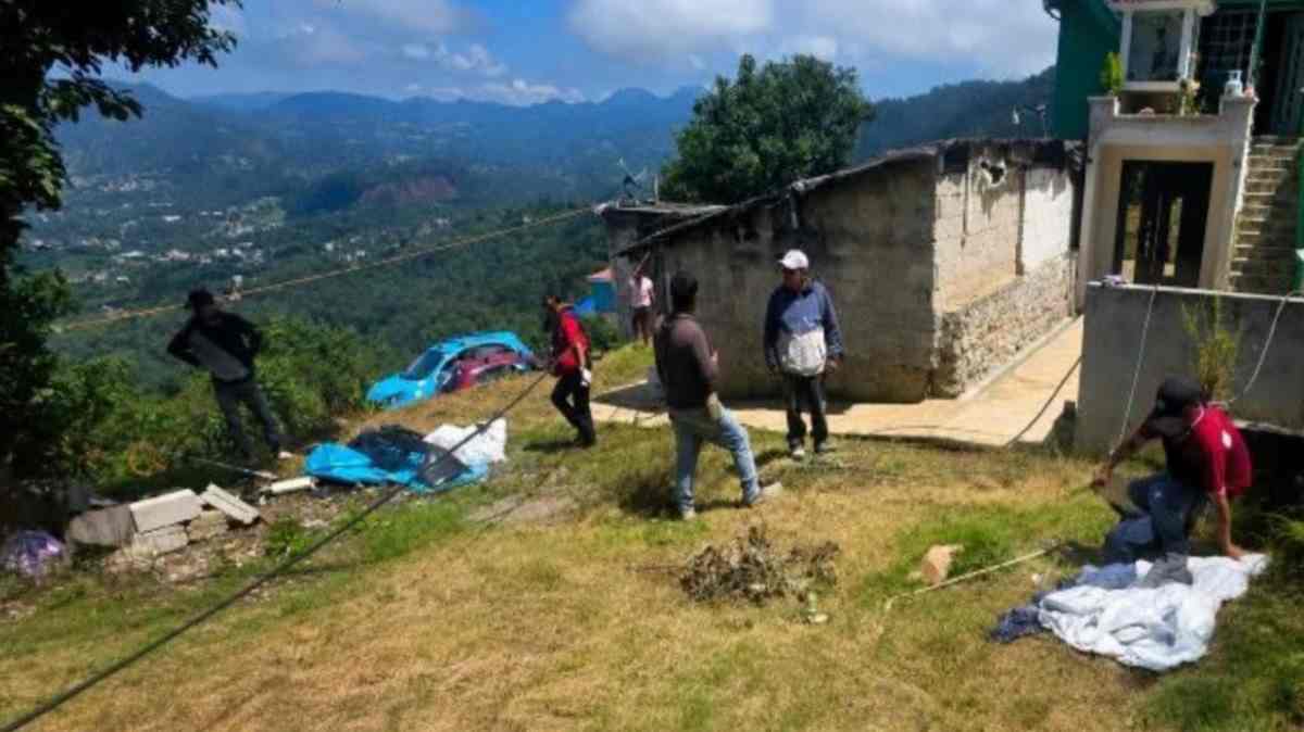 Niño de 2 años muere tras caer a un tanque de agua en Zacapoaxtla; Fiscalía investiga el accidente