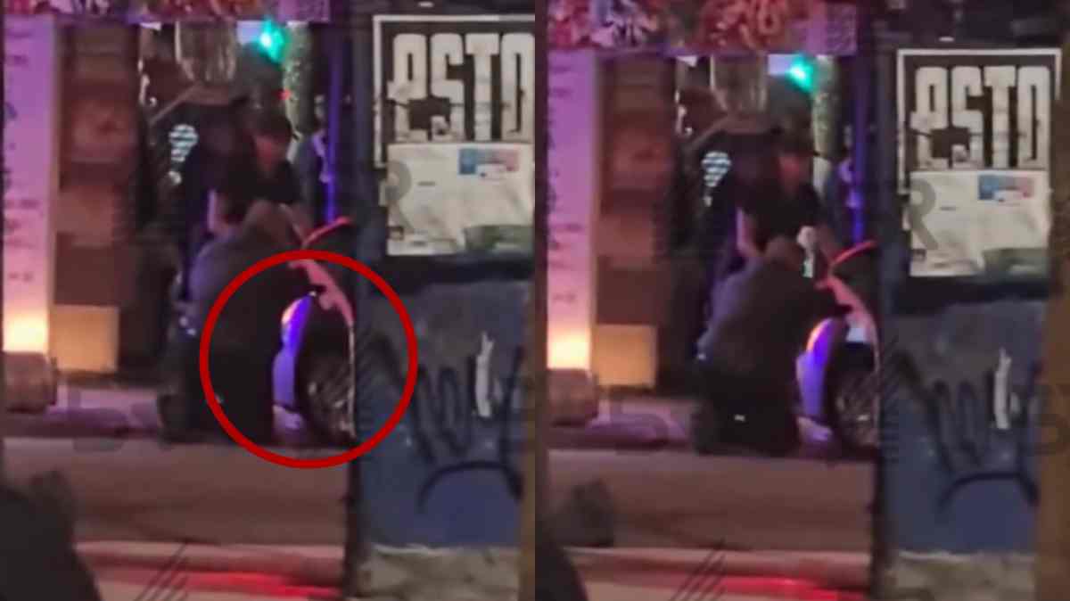 Vendedor de hot dogs es atropellado en la 27 Poniente; testigos aseguran que el auto pasó sobre él más de una vez
