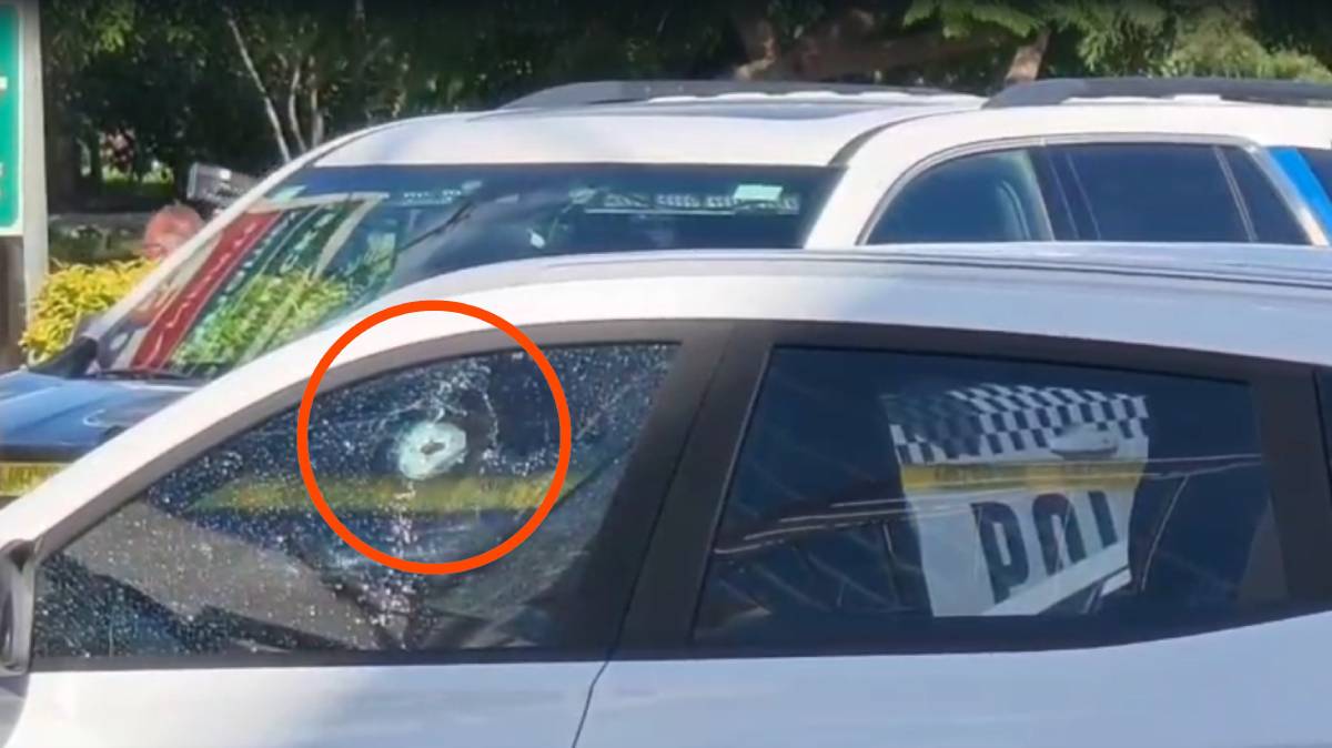Intento de asalto a cuentahabiente desata fuerte operativo en Starbucks de Plaza Mazarik, en San Andrés Cholula