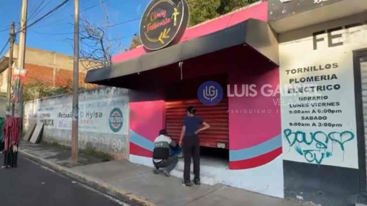 Cortinazo en San Jerónimo Caleras: roban tienda de ropa durante la madrugada y vecinos alertan a la Policía