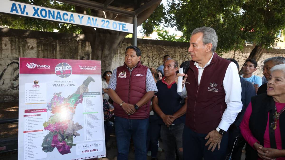 Pepe Chedraui entrega rehabilitación del bulevar Xonaca; la obra beneficiará a más de 69 mil habitantes