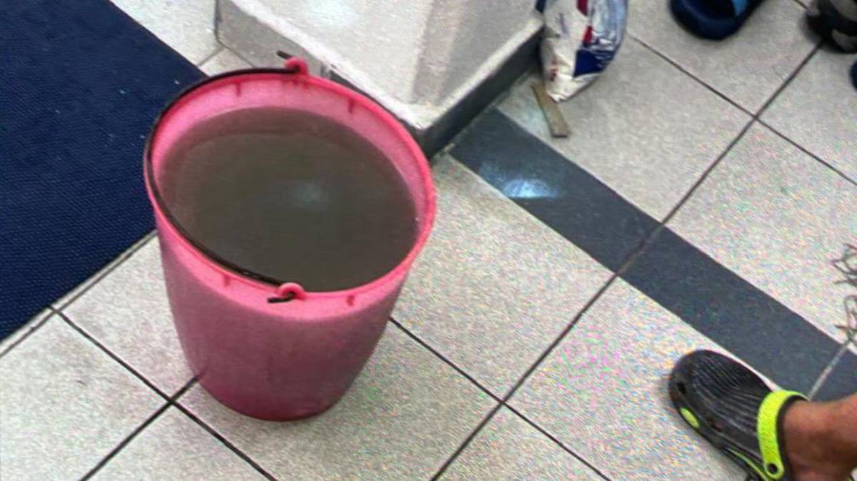 Denuncian salida de aguas negras en regaderas del gimnasio Alpha 2 de Puebla; usuarios analizan acciones legales