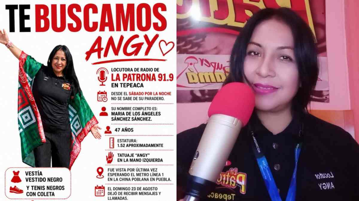 Buscan a “Angy”, locutora de La Patrona 91.9 Tepeaca; desapareció en Puebla