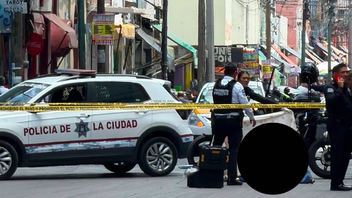 Muere adulta mayor tras ser atropellada por transporte público en el Centro Histórico de Puebla