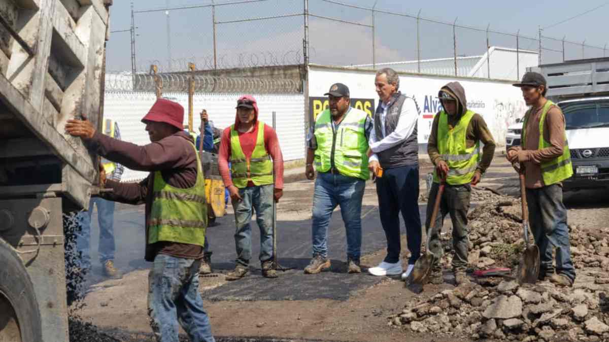 Puebla suma 433 mil 950 baches atendidos; 25 cuadrillas salen cada día a reparar calles