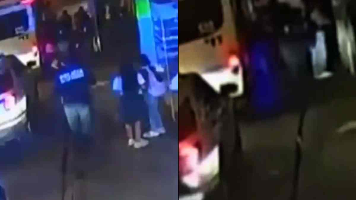Pasajeros descubren a presunta banda de carteristas y se desata pleito en el Centro Histórico de Puebla
