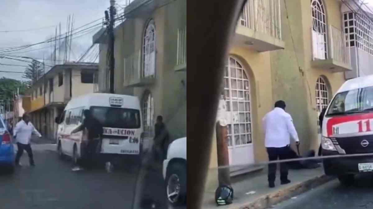 Chofer de la Ruta 11 enfrenta a presunto ladrón con cuchillo y evita asalto en Tehuacán