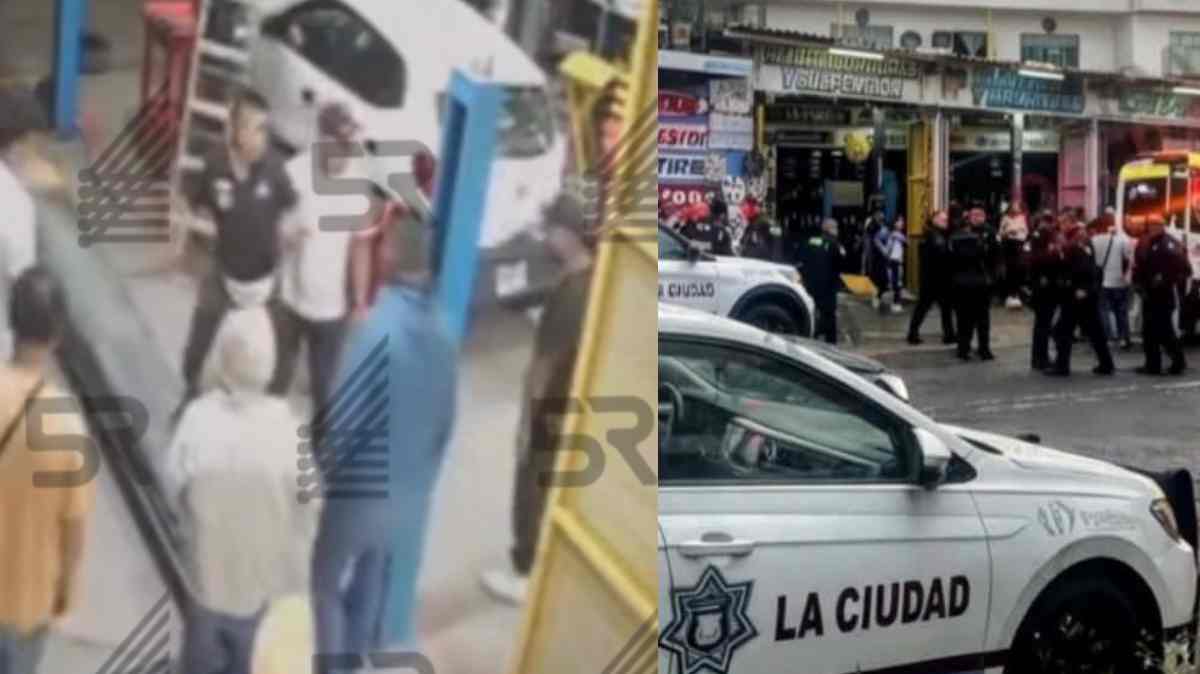 Cámaras captan ataque por cobro de piso en Héroes de Nacozari; tres personas resultaron heridas