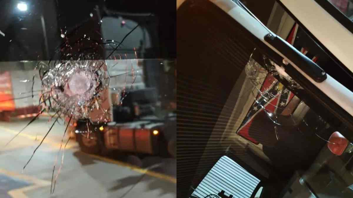 ¡Cuidado con las falsas patrullas! Disparan contra trailero en la México-Puebla