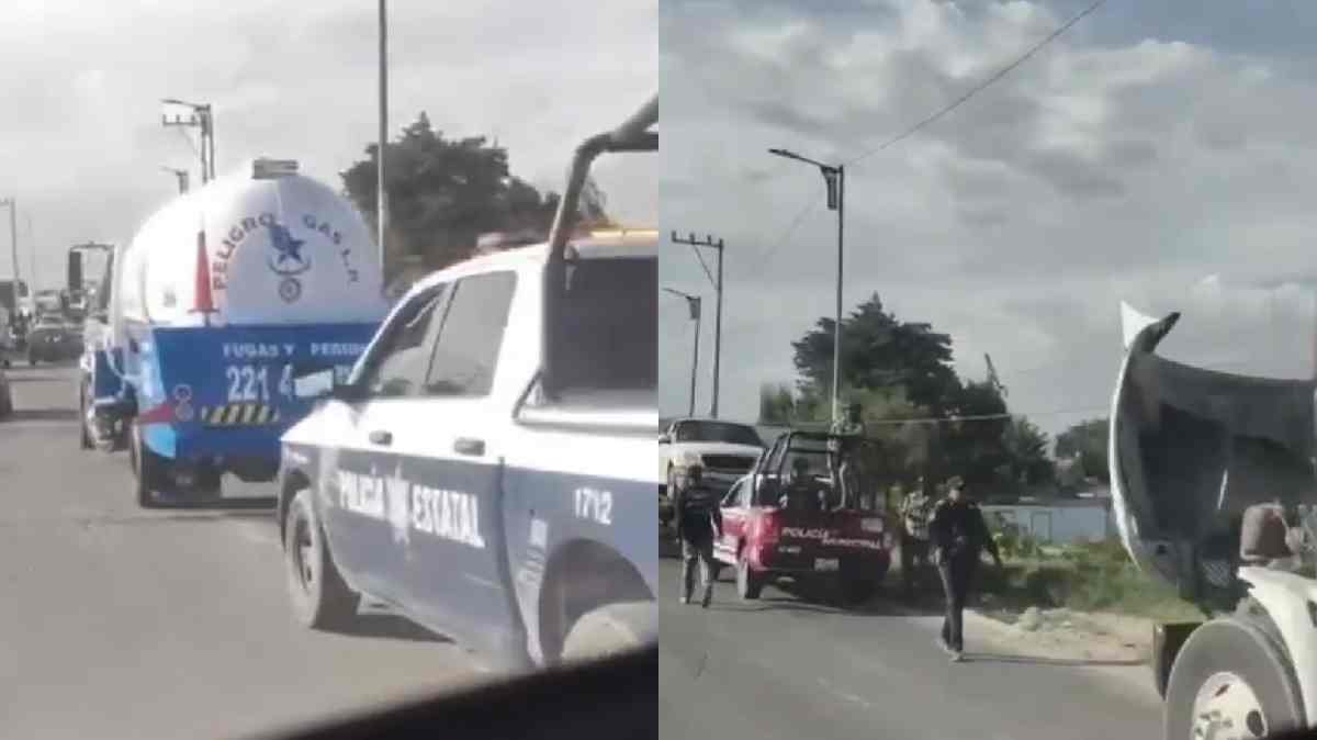 Aseguran más de 23 mil litros de gas LP y detienen a un hombre durante operativo en Tepeaca
