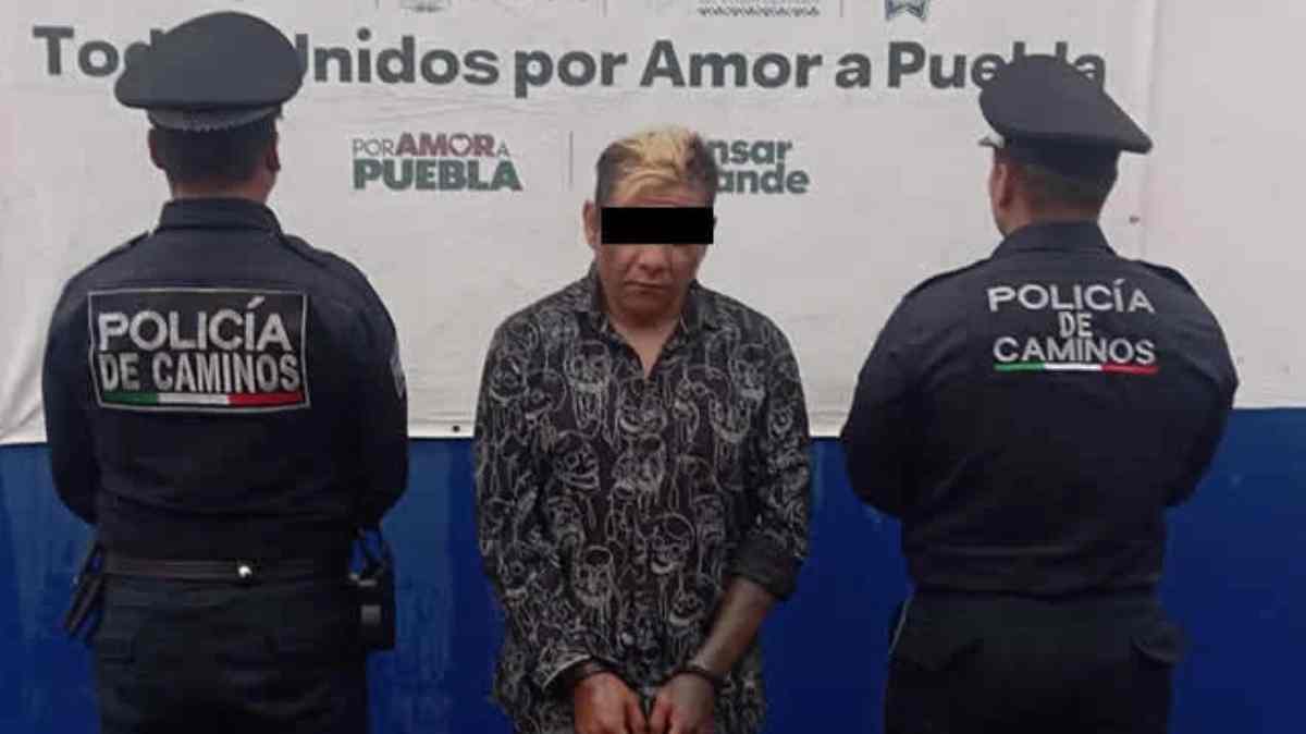 Persecución en el Periférico Ecológico termina con la detención de presunto ladrón de motocicletas en Puebla