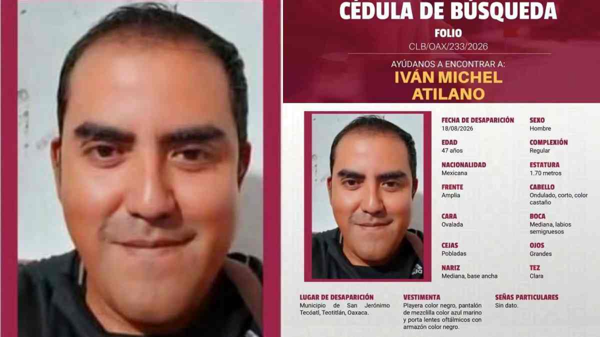 Buscan en Oaxaca y Puebla a Iván Michel Atilano, locutor de Ajalpan desaparecido desde el 18 de agosto