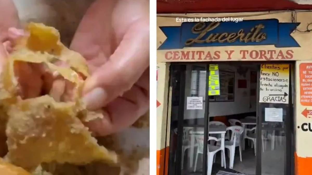 Cliente denuncia supuesta “milanesa de papel encerado” en una cemita de Puebla; video causa indignación