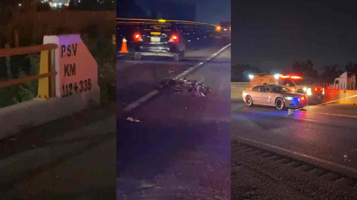 Motociclista muere atropellado en la México-Puebla; varios vehículos habrían pasado sobre el cuerpo