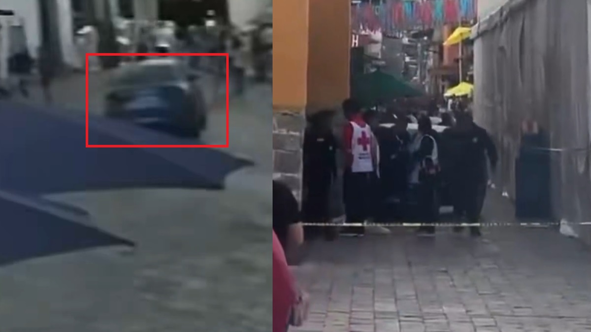 Tragedia en la Feria de la Manzana: Conductor irrumpe a gran velocidad en corredor turístico de Zacatlán y deja 9 heridos al menos 3 graves