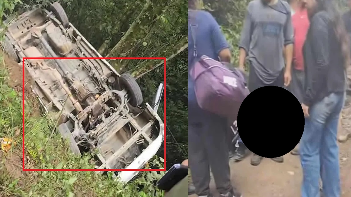 Conductor sufre colapso tras ser asaltado y vuelca unidad en la ruta Zacapoaxtla–Huitzilan, Puebla