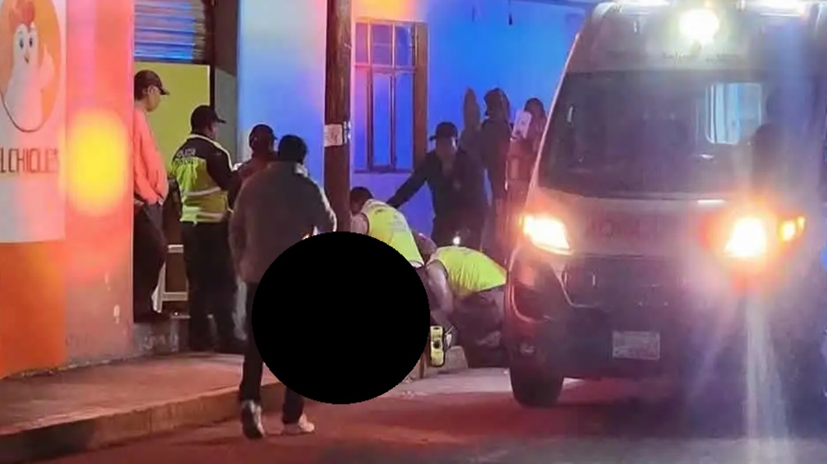 Tragedia en Puebla: Abuelito motociclista muere tras aparatoso derrape en la calle