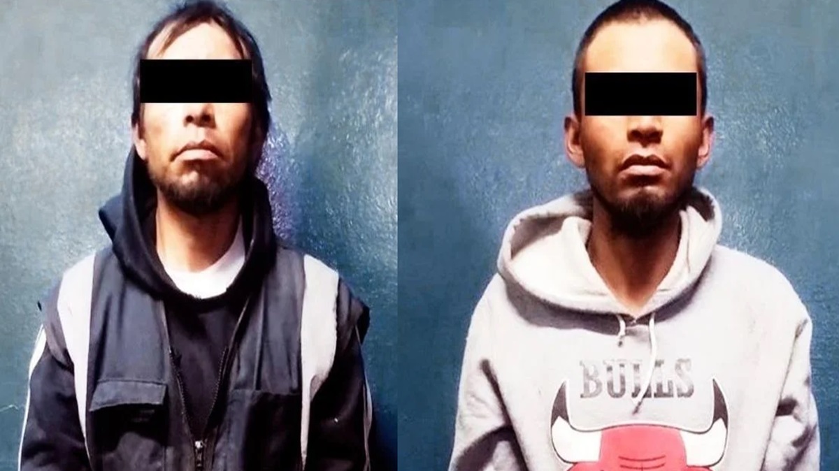 Capturan a dos asaltantes en la autopista México-Puebla; les aseguran réplica de arma.
