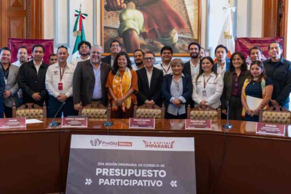 Puebla amplía presupuesto participativo y llevará 25 acciones a 24 unidades habitacionales