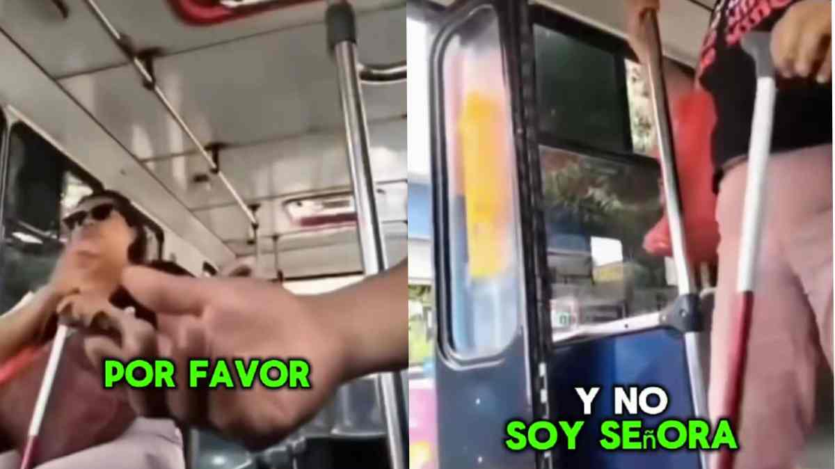 Mujer confronta a chofer de transporte público en Puebla tras quedarse dormida y pasar su parada