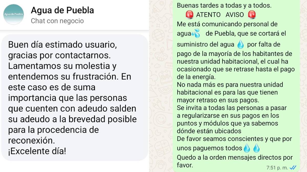 Vecinos cumplidos de Infonavit San Ramón denuncian corte de agua por morosos y piden a Agua de Puebla otra forma de cobrar a deudores