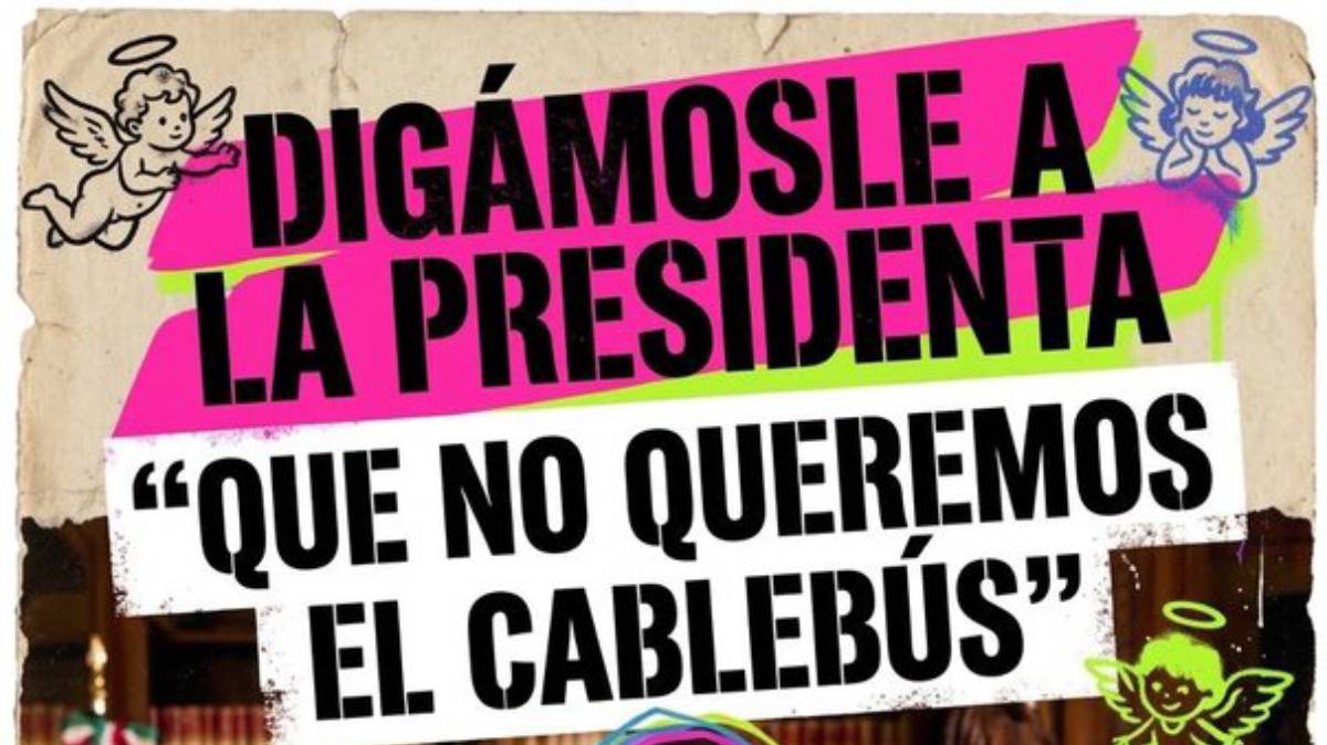 Vecinos inconformes con el Cablebús alistan protesta durante visita de Sheinbaum a Puebla