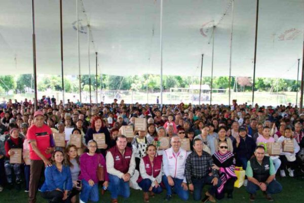 Entregan más de 12 mil despensas en San Felipe Hueyotlipan con programa “Alimentación Imparable”