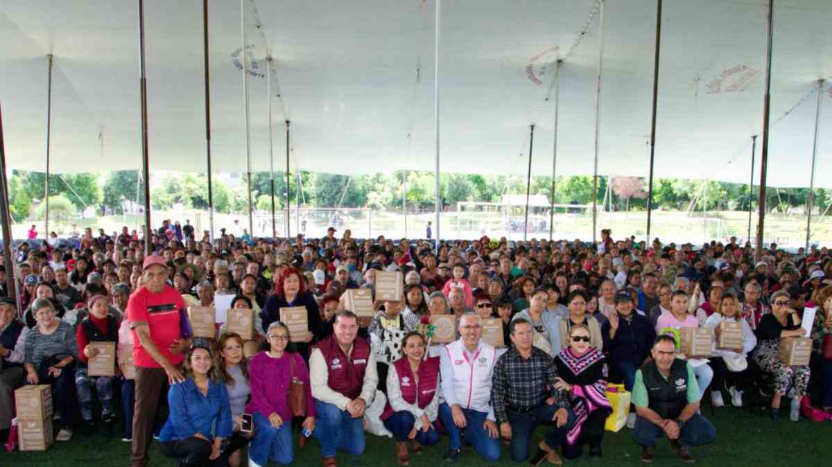 Entregan más de 12 mil despensas en San Felipe Hueyotlipan con programa “Alimentación Imparable”