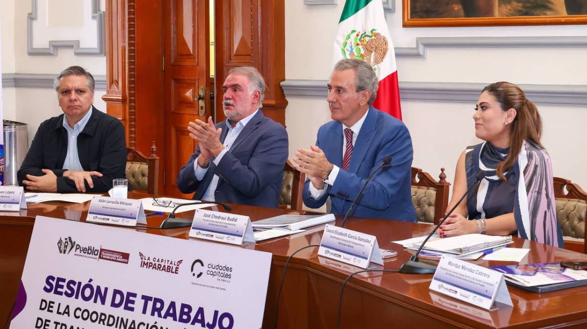 Pepe Chedraui fortalece liderazgo de Puebla en transparencia y gobierno abierto