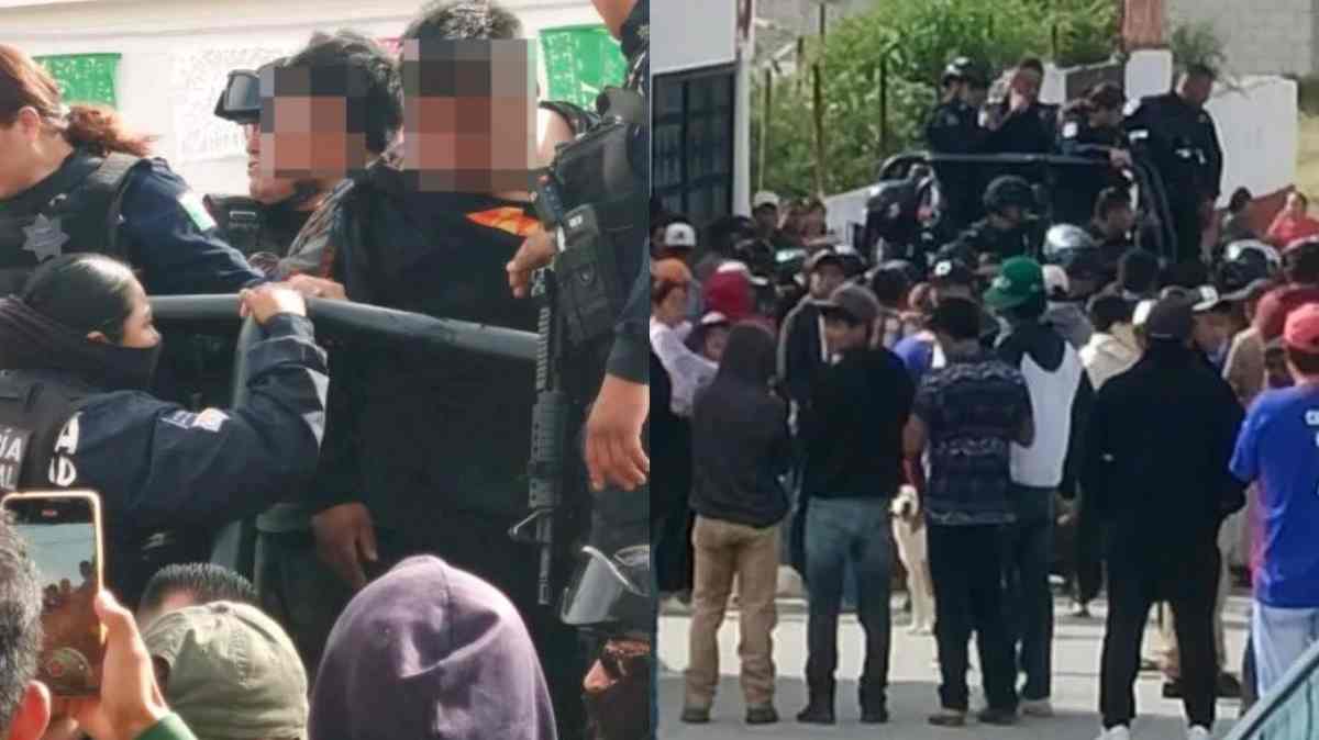 Intentan linchar a cuatro presuntos ladrones en Santa Cruz la Ixtla; policías resultan golpeados