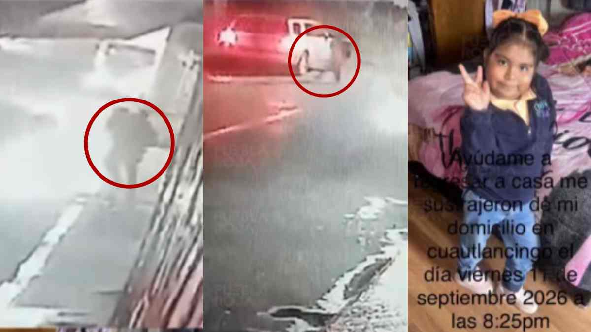 Buscan a Miriam Valentina, niña de 6 años presuntamente sustraída por su padre en Cuautlancingo