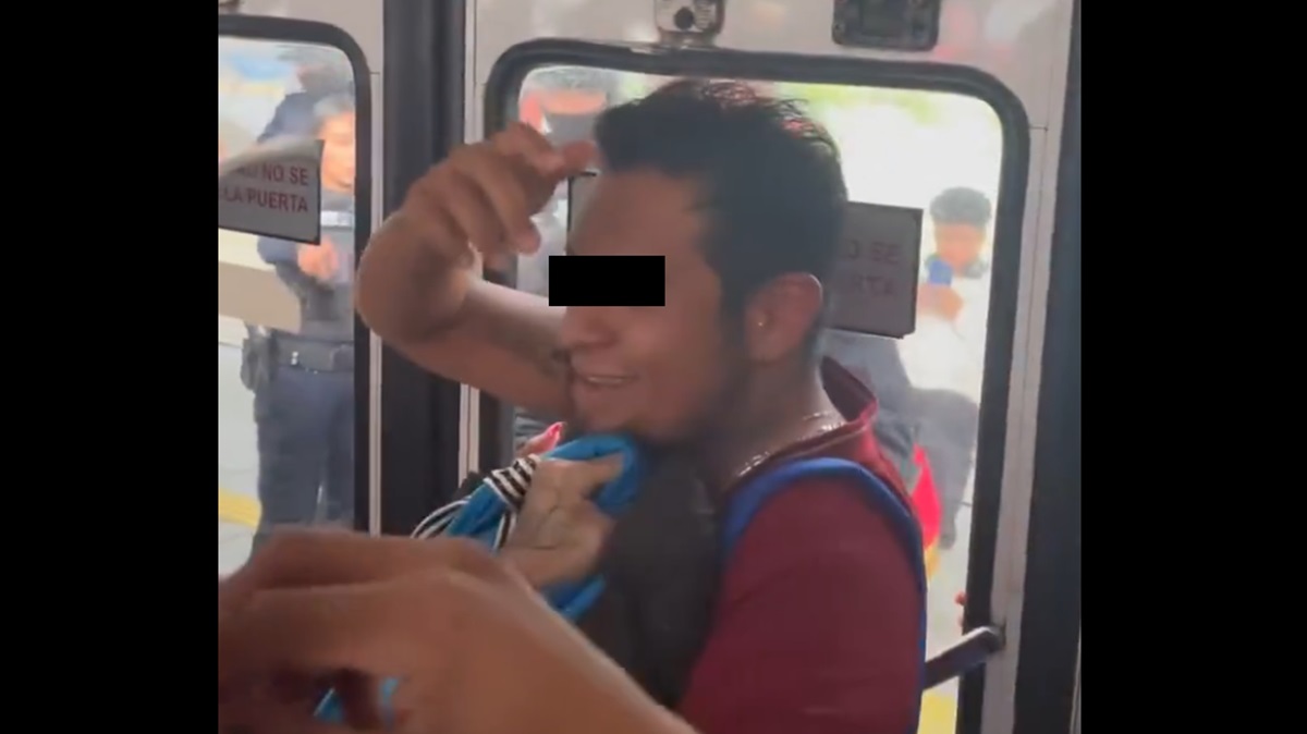 Justicia a bordo: Pasajeros de la Línea 3 del RUTA retienen a carteristas tras el robo de un celular