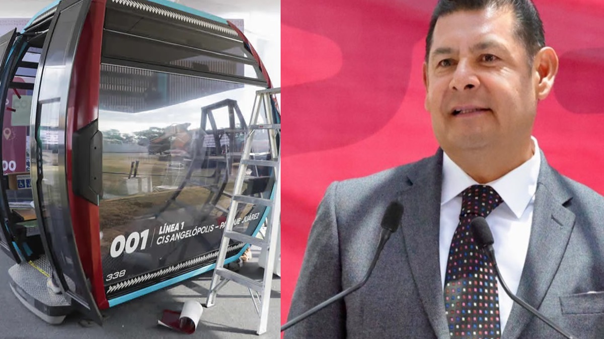 Plantea gobernador Alejandro Armenta ampliar la ruta del Cablebús hacia La Resurrección y Xonacatepec