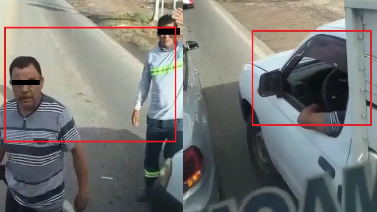 Terror en la carretera Puebla-Tehuacán: Supuestos "montachoques" persiguen, cierran el paso y apedrean autobús de pasajeros