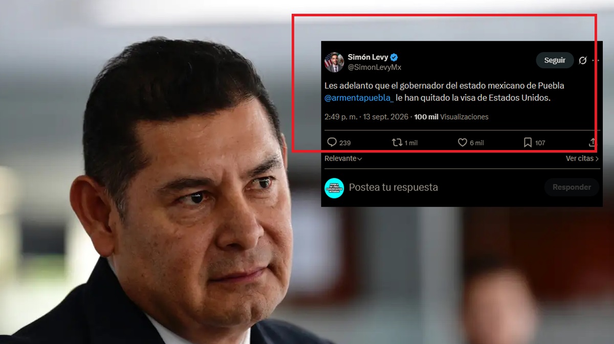 Gobierno de Puebla desmiente supuesto retiro de visa al gobernador Alejandro Armenta