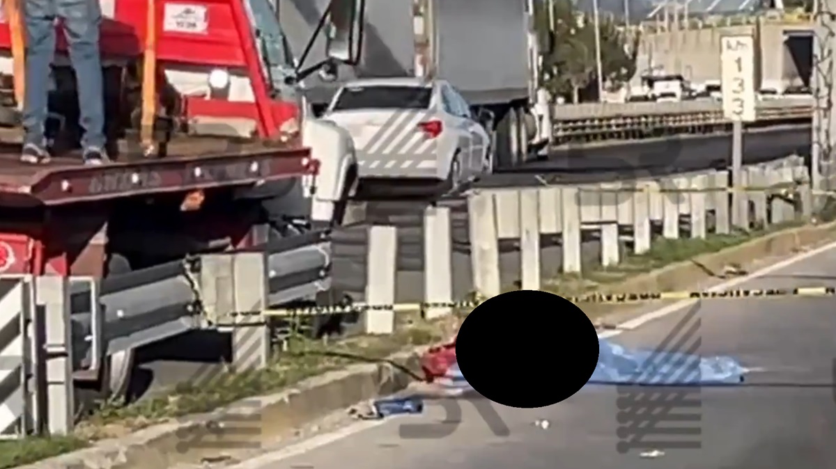 Tragedia en la madrugada: Mujer motociclista pierde la vida tras derrapar en la Autopista México-Puebla