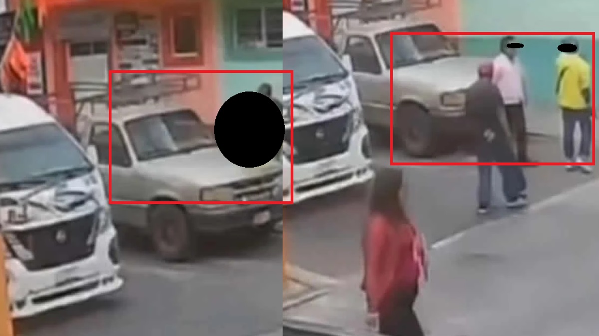 Héroe al volante: Chofer de combi frena a acosador y defiende a jovencita en Puebla