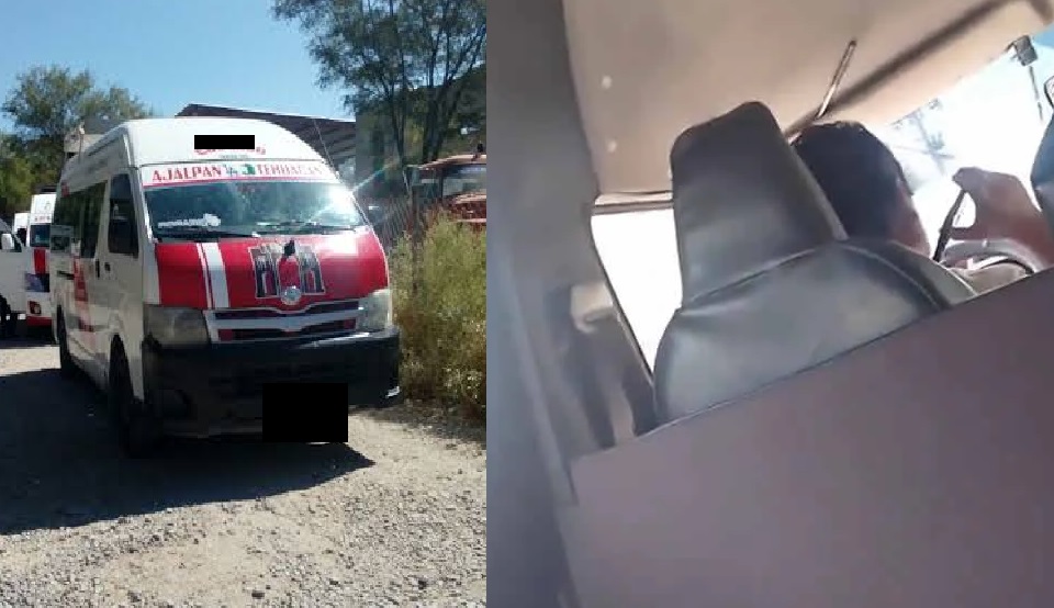 Chofer de Ajalpan-Coculco huye tras atropellar a motociclista y deja varados a pasajeros en Puebla
