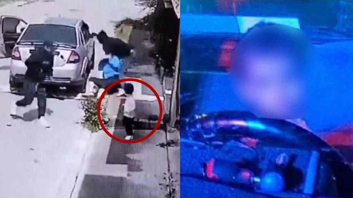 Raptan a niño de 2 años frente a su mamá en Puebla; presunto conflicto familiar habría provocado el violento momento