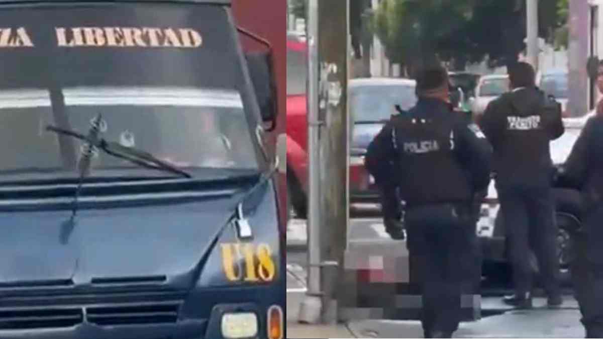 Joven resulta fracturada tras caer de una Ruta 3 en movimiento en calles de Puebla