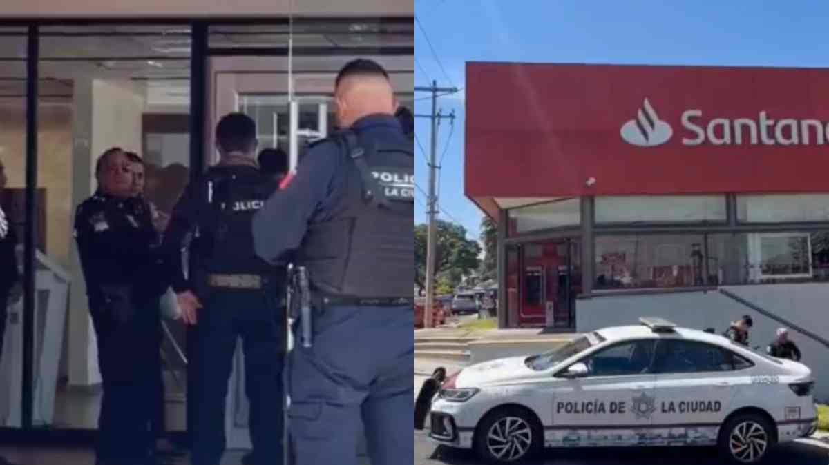 Asaltan a cuentahabiente afuera de Santander en colonia La Paz; despliegan operativo