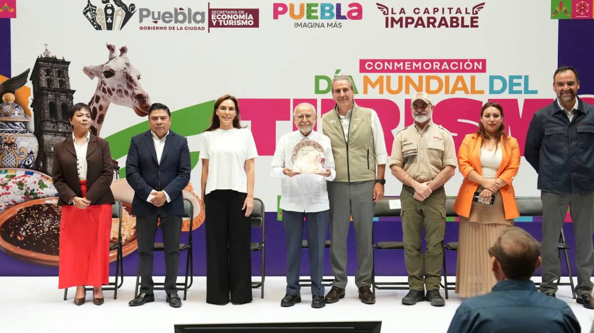 Puebla busca más turistas y reconoce a quienes mantienen viva su historia y gastronomía