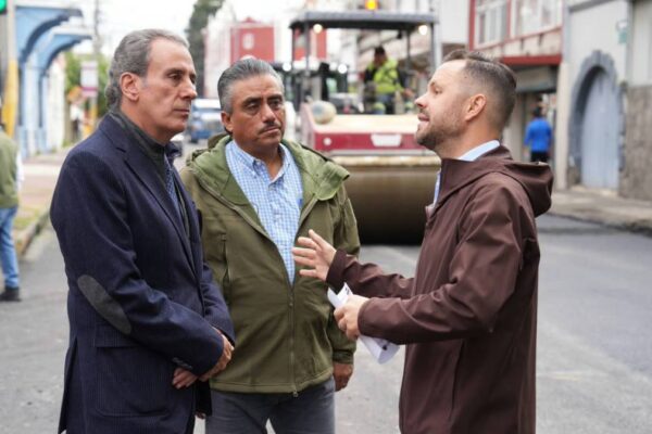 Pepe Chedraui acelera la rehabilitación de avenida 16 de Septiembre; obra beneficiará a 7 mil 800 poblanos
