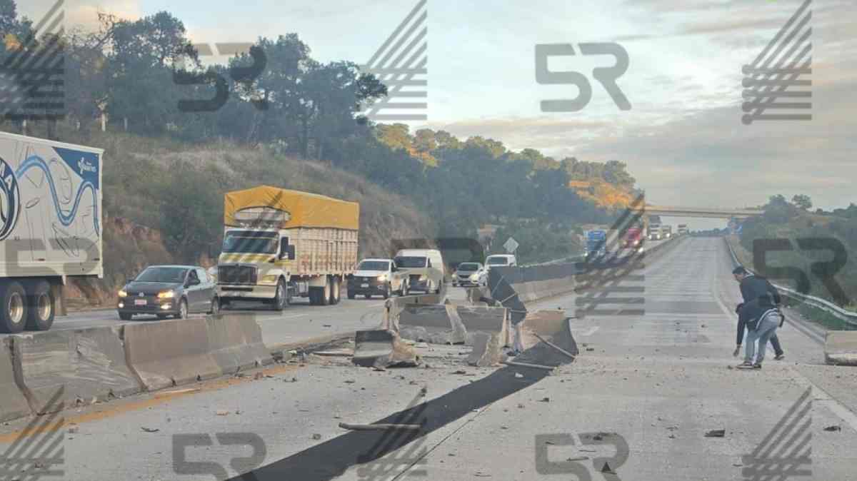 Accidente en el Arco Norte rumbo a Puebla: reportan percance en el kilómetro 217