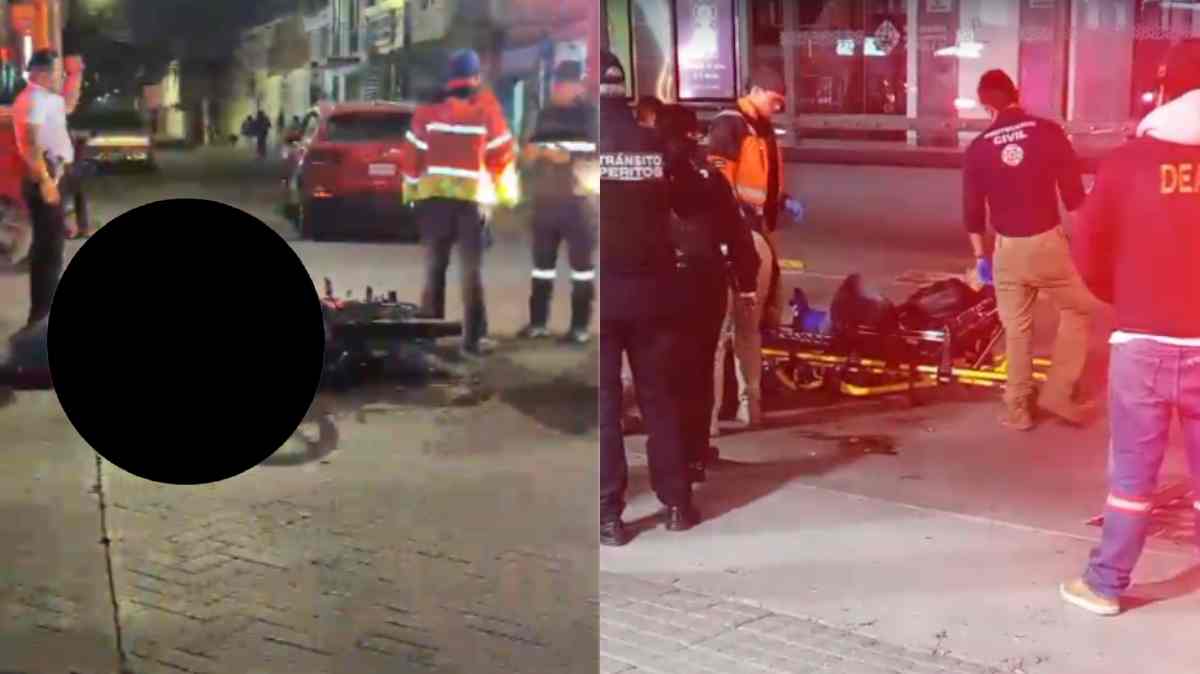 Muere motociclista en San Pedro Cholula y otro resulta herido tras atropellamiento en Puebla capital