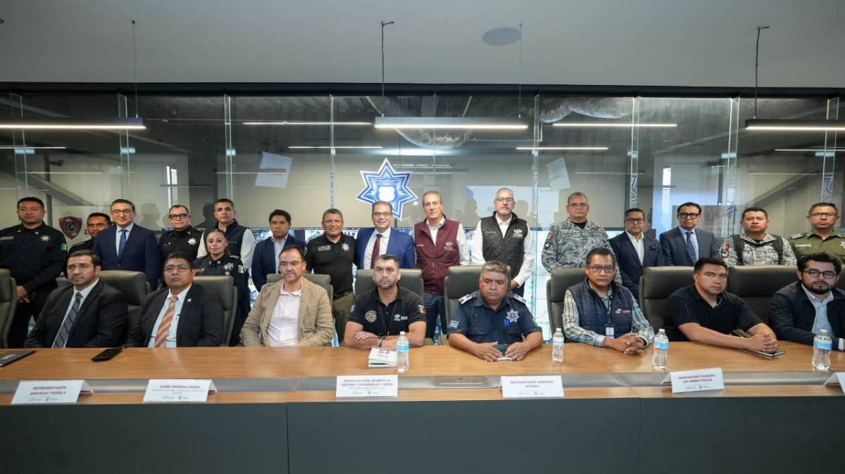 Torneo de la Amistad en Puebla: Pepe Chedraui coordina operativo de seguridad ante la llegada de más de 45 mil personas